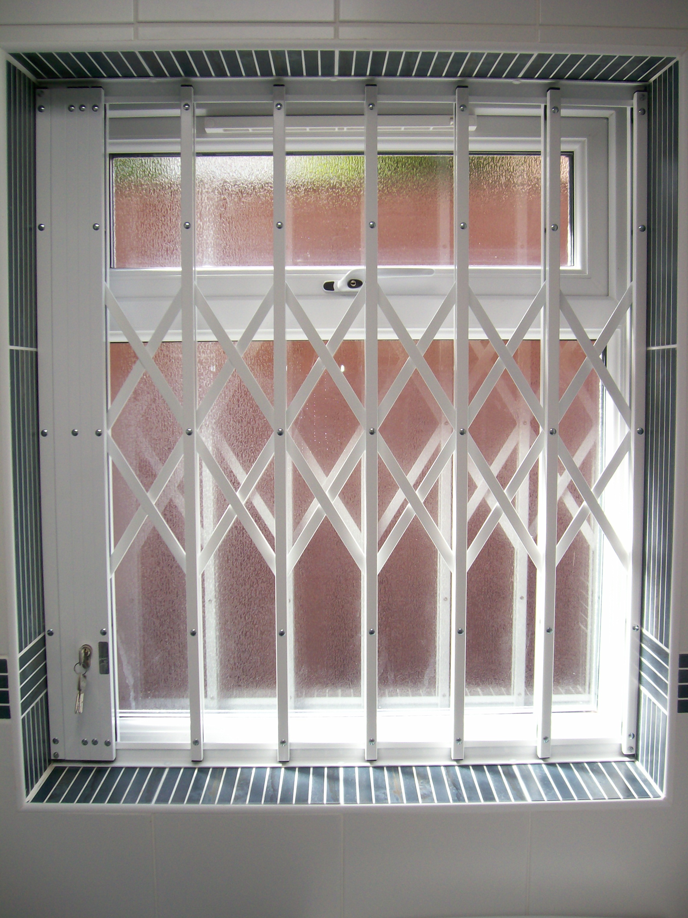 Bath Room Interior Fitted Security Grille