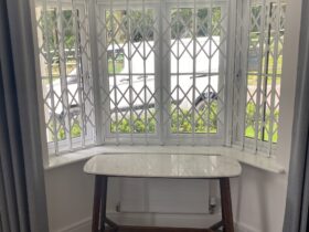 Bay Window Security Grille